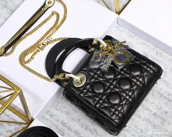 Mini Lady Lambskin Diro With 0507